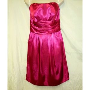 David’s Bridal Strapless Dress Size 6 Women’s